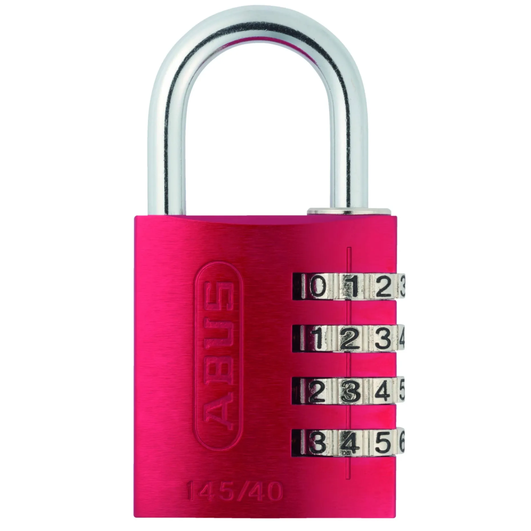 ABUS 145/40 KODELÅS 40 MM RØD 1 STK