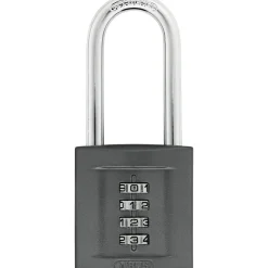 ABUS KODEHÆNGELÅS 158/50 HB50 HÆNGELÅS 121X52X57 MM GRÅ 1 STK