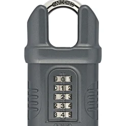 ABUS KODEHÆNGELÅS 158CS/65 HÆNGELÅS 65 MM GRÅ 1 STK