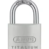 ABUS 64TI/50 HÆNGELÅS 50 MM SØLV 1 STK