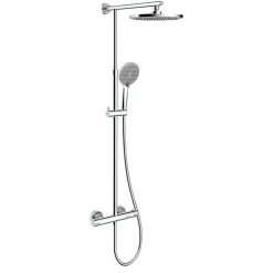 ADORA INFIGO L, Ø225 MM BRUSESYSTEM KROM