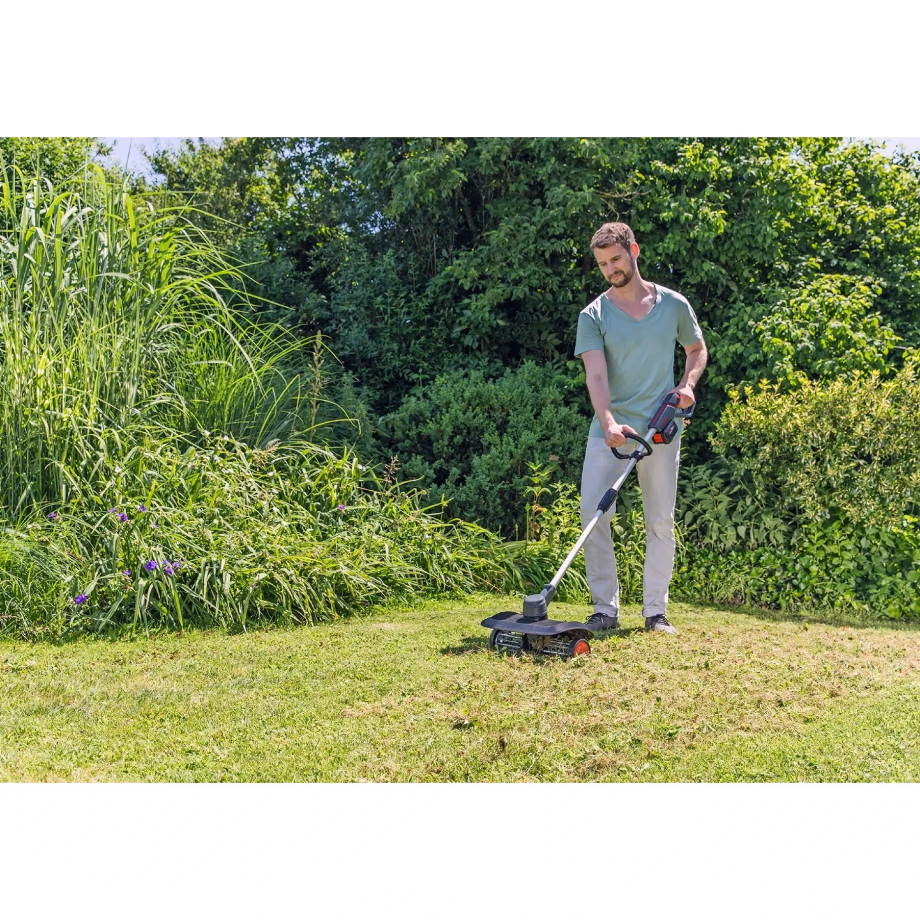 AL-KO 18V (BOSCH H&G) AR 1835 PLÆNELUFTER 2X170 MM UDEN BATTERI OG LADER