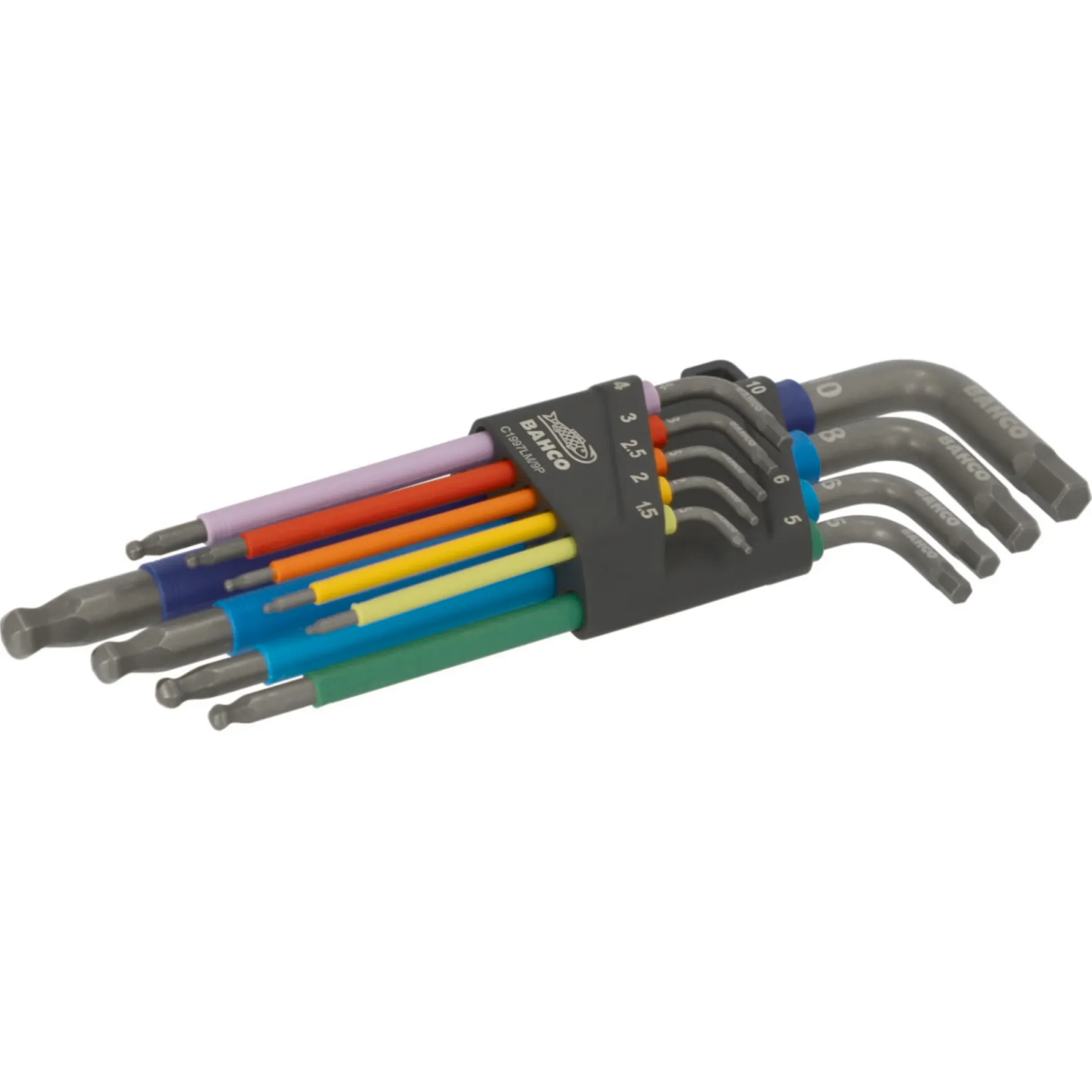 BAHCO STIFTNØGLESÆT 260MM 9 DELE