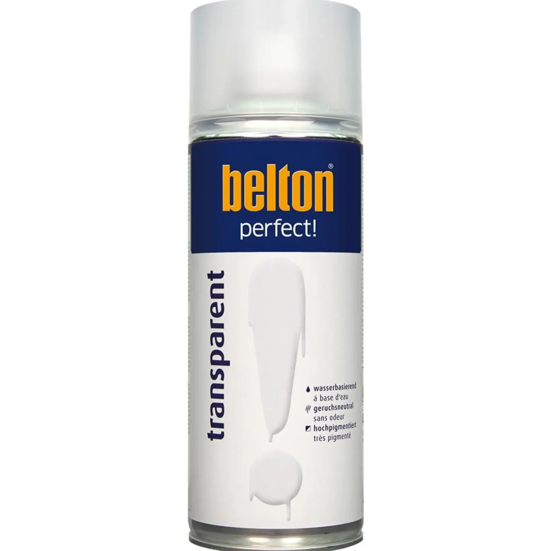BELTON PERFECT SPRAYMALING 400 ML KLAR