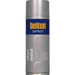BELTON PERFECT SPRAYMALING 400 ML SØLV METALLIC
