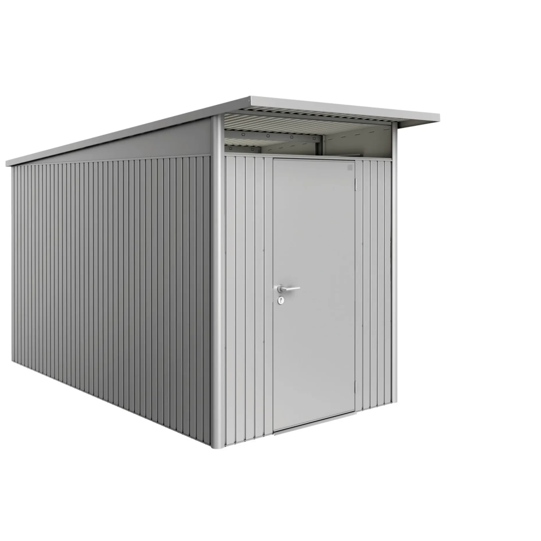 BIOHORT AVANTGARDE A4 REDSKABSRUM SØLV METALLIC 6,84 M2