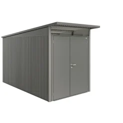 BIOHORT AVANTGARDE A4 REDSKABSRUM KVARTSGRÅ METALLIC 6,84 M2