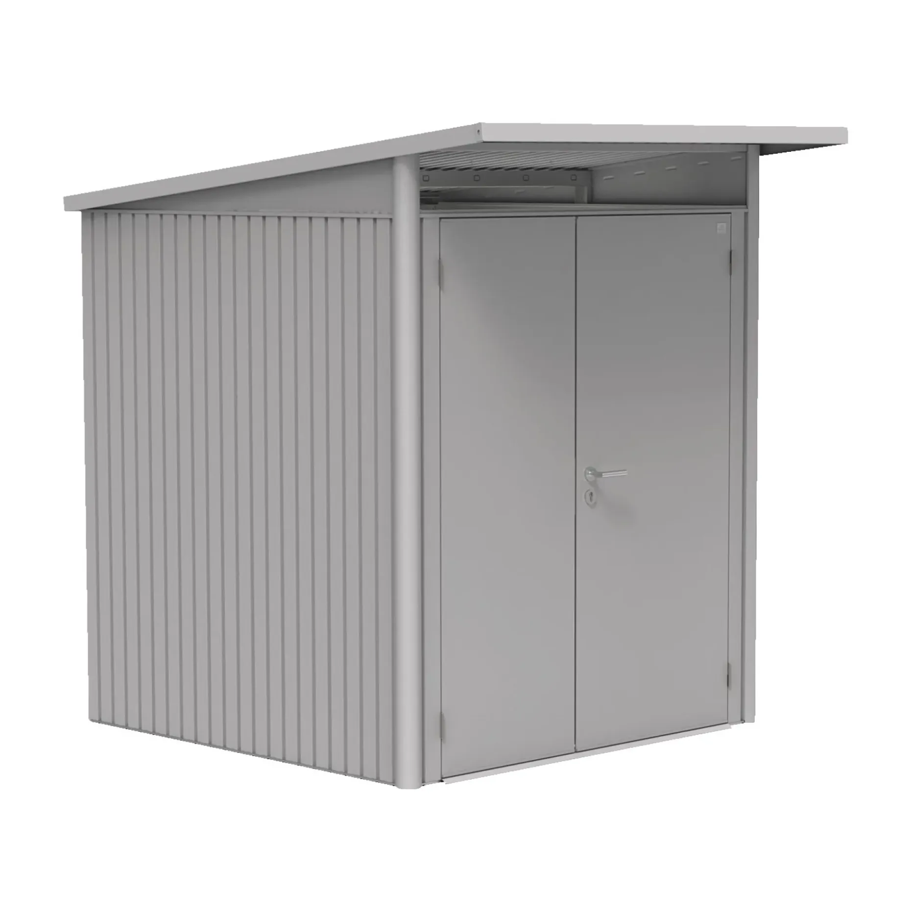 BIOHORT AVANTGARDE A1 REDSKABSRUM SØLV METALLIC 3,96 M2