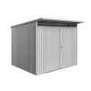 BIOHORT AVANTGARDE A6 REDSKABSRUM SØLV METALLIC 6,76 M2