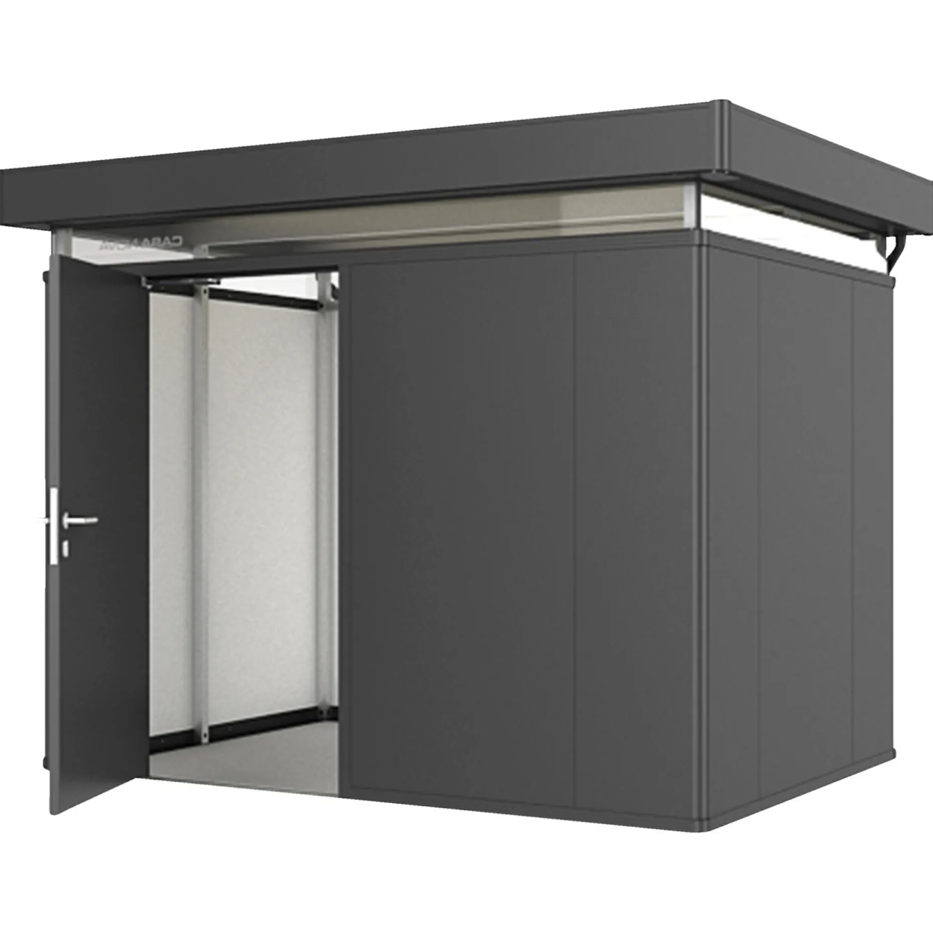 BIOHORT CASANOVA CASANOVA REDSKABSRUM MØRKEGRÅ METALLIC 7,59 M2
