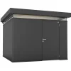 BIOHORT CASANOVA CASANOVA REDSKABSRUM MØRKEGRÅ METALLIC 10,89 M2