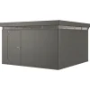 BIOHORT CASANOVA CASANOVA REDSKABSRUM MØRKEGRÅ METALLIC 18,49 M2