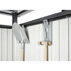 BIOHORT HIGHLINE H1 REDSKABSRUM MØRKEGRÅ METALLIC 4,26 M2
