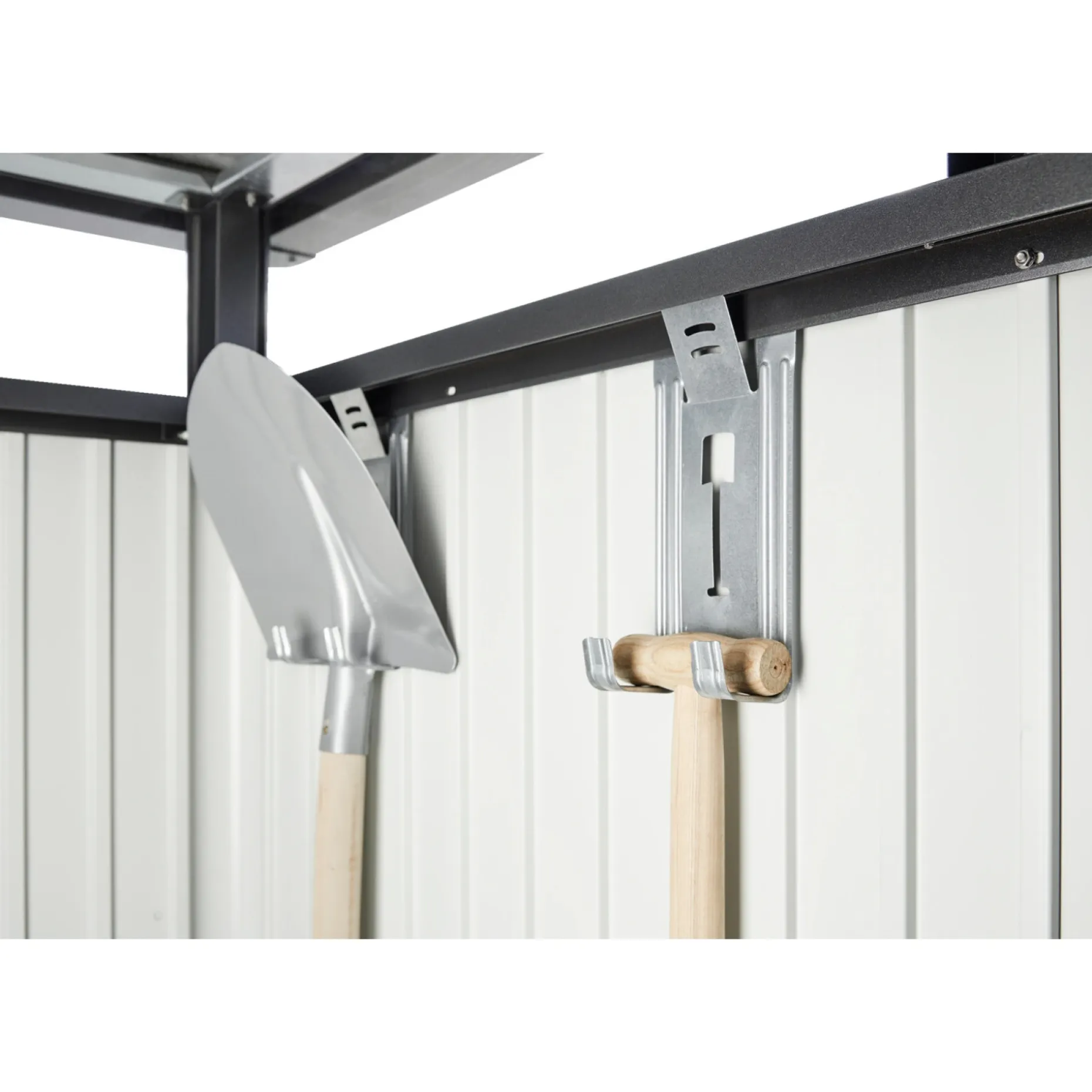 BIOHORT HIGHLINE H1 REDSKABSRUM MØRKEGRÅ METALLIC 4,26 M2