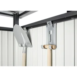 BIOHORT HIGHLINE H5 REDSKABSRUM KVARTSGRÅ METALLIC 8,66 M2