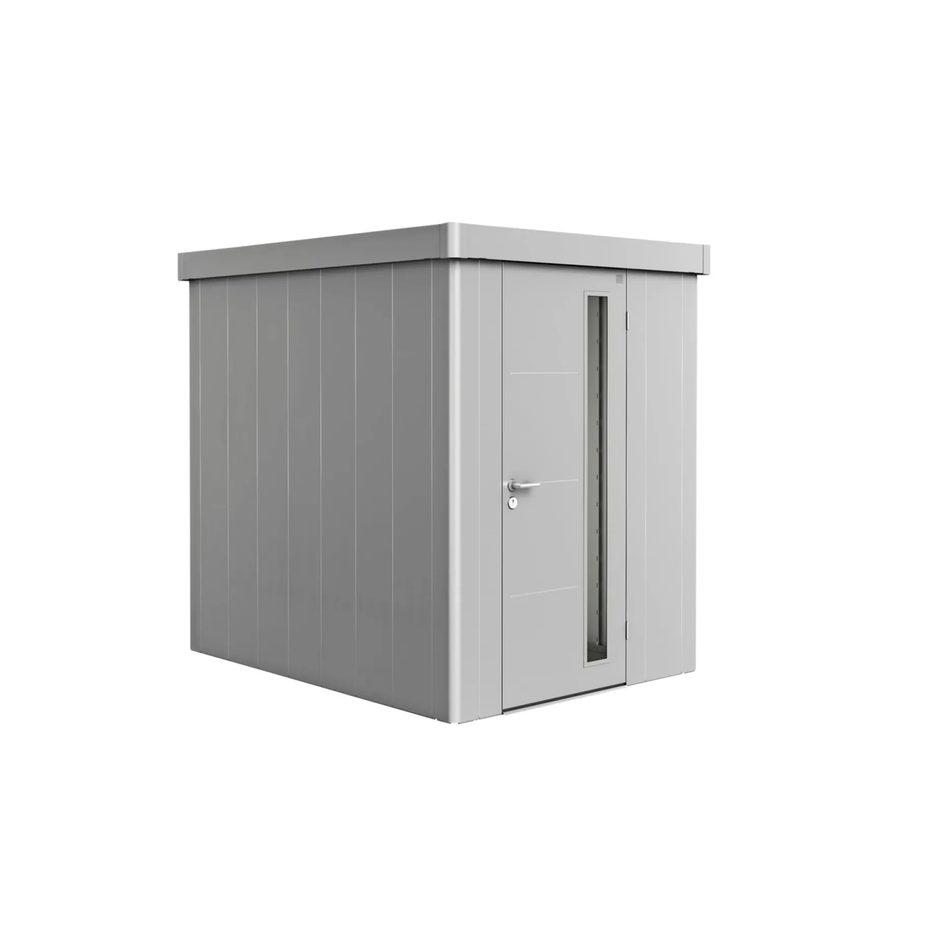BIOHORT NEO 2A REDSKABSRUM SØLV METALLIC 3,61 M2
