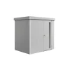 BIOHORT NEO 1B STANDARD DØR REDSKABSRUM SØLV METALLIC 3,61 M2