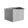 BIOHORT PANORAMA P4 REDSKABSRUM SØLV METALLIC 7,59 M2