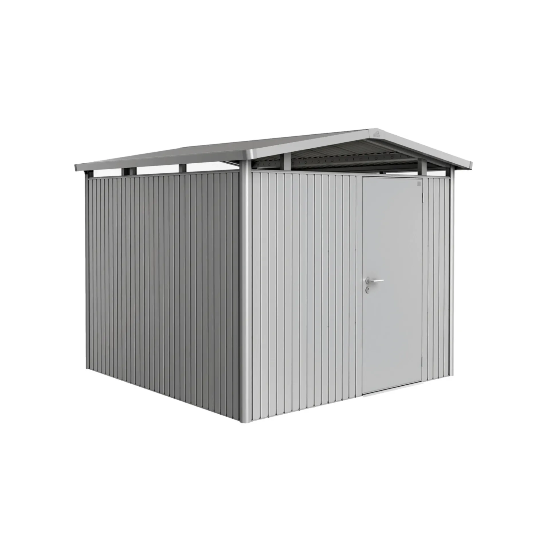 BIOHORT PANORAMA P4 REDSKABSRUM SØLV METALLIC 7,59 M2
