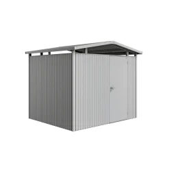 BIOHORT PANORAMA P3 REDSKABSRUM SØLV METALLIC 6,5 M2