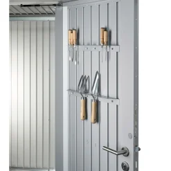 BIOHORT PANORAMA P3 REDSKABSRUM SØLV METALLIC 6,5 M2