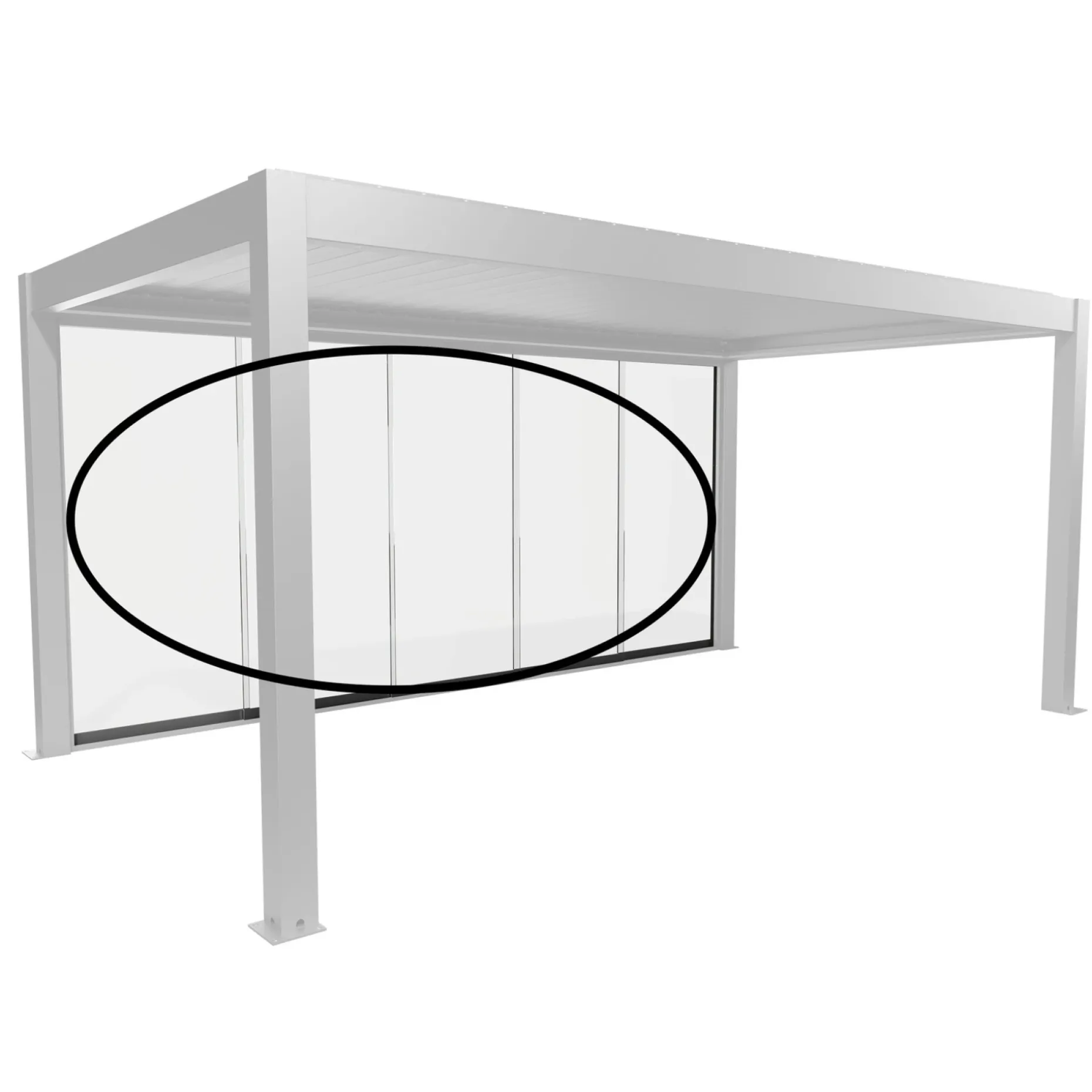 BIOHORT PERGOLA 5.53 X 3.12 M