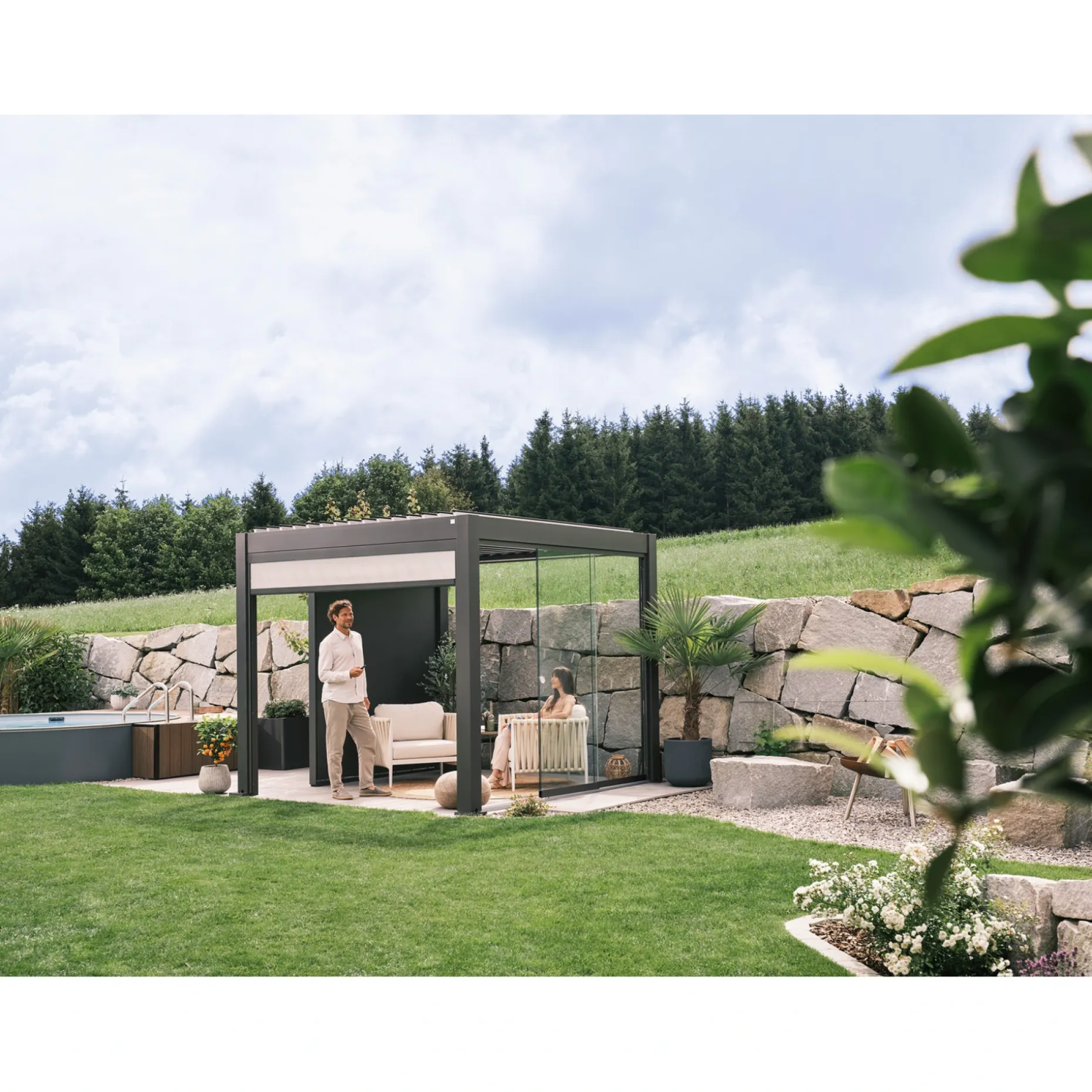 BIOHORT PERGOLA 3.12 X 3.12 M