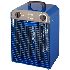 BLUE ELECTRIC 9KW VARMEBLÆSER