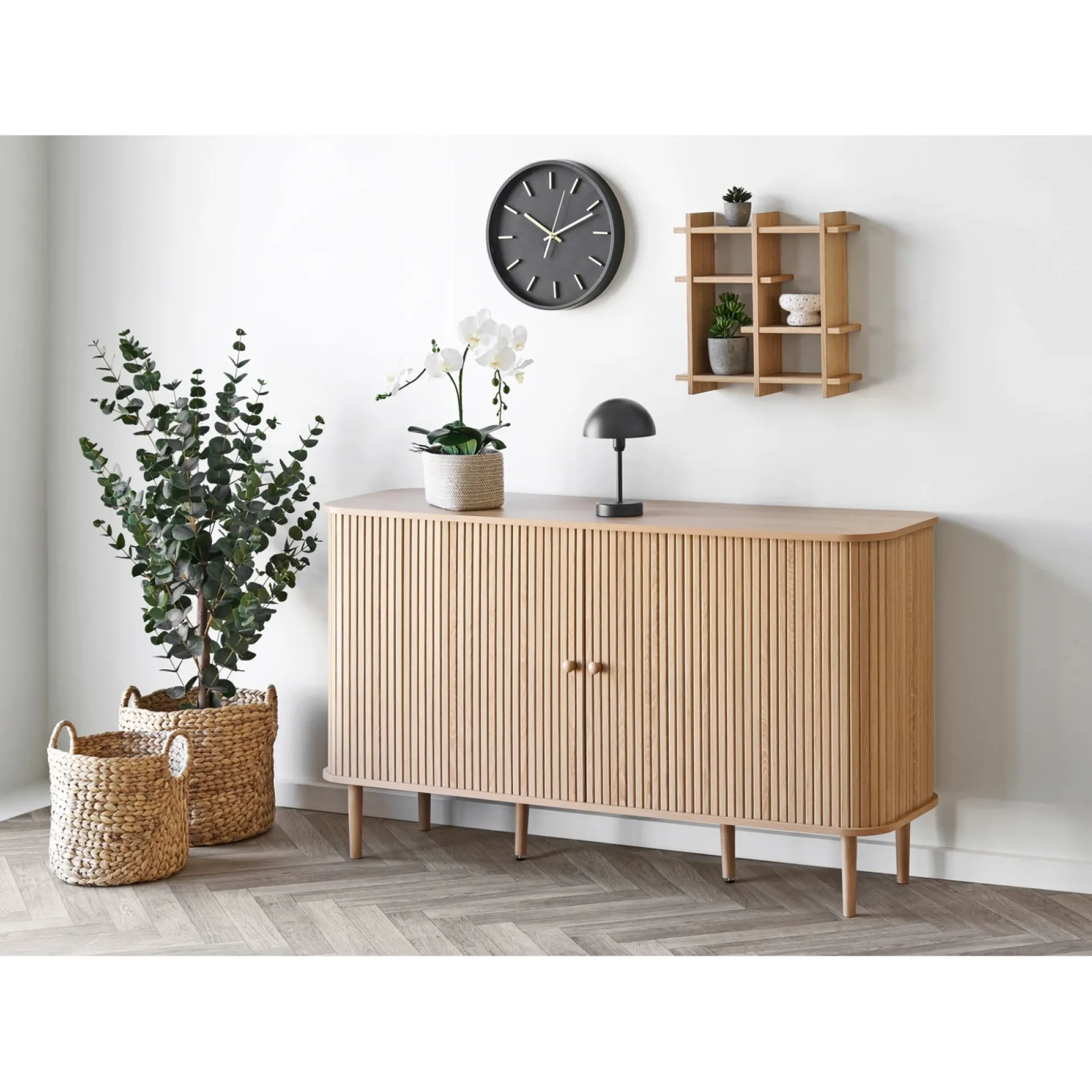 BOLIGINTERIØR EUKALYPTUS TRÆ KUNSTIG PLANTE 120 CM