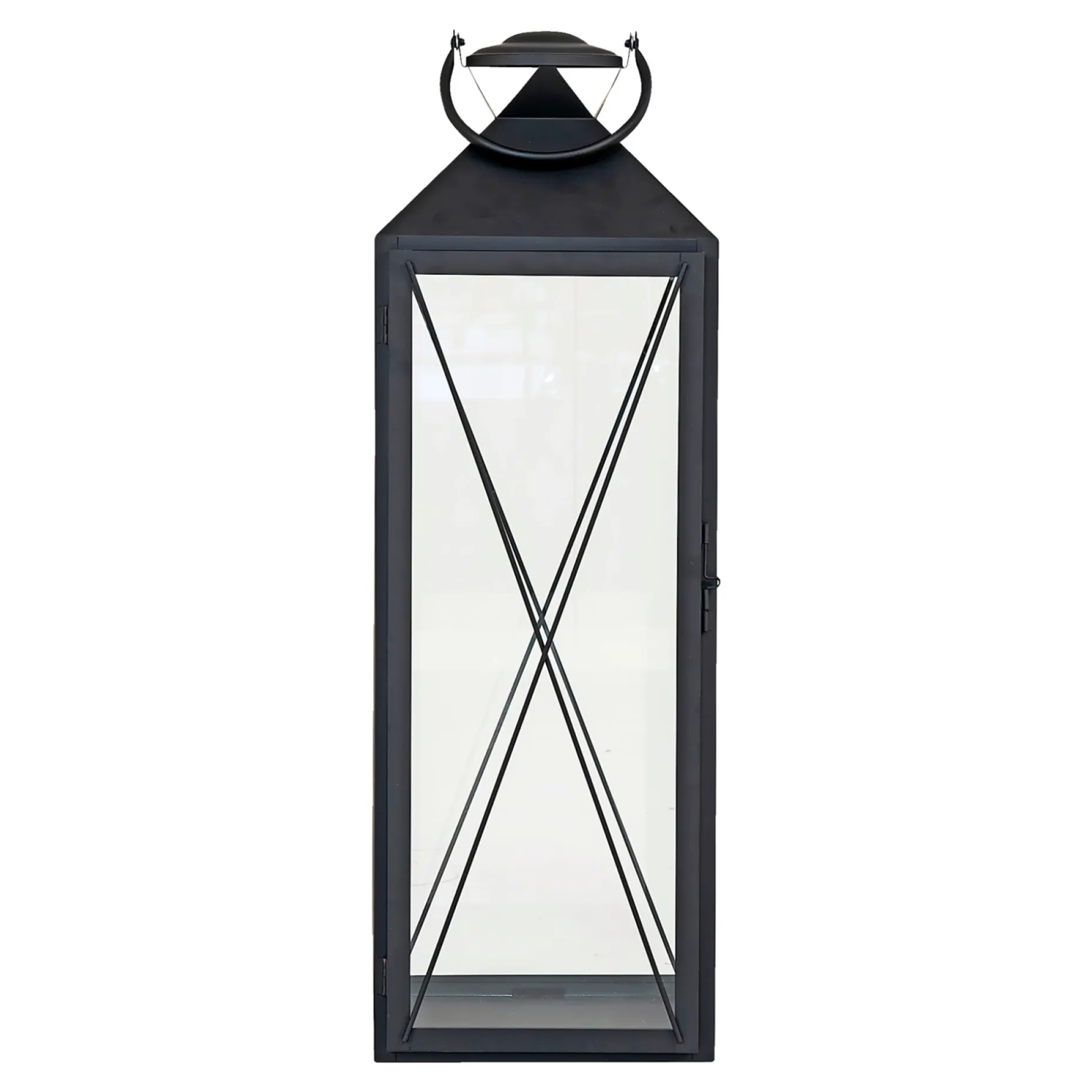 BOLIGINTERIØR LANTERNE H70 CM SORT