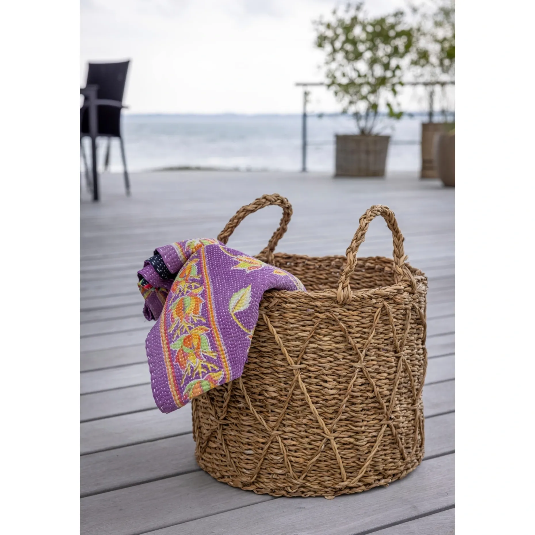 BOLIGINTERIØR LUNA KURVESÆT NATUR H28/H32/H36 CM