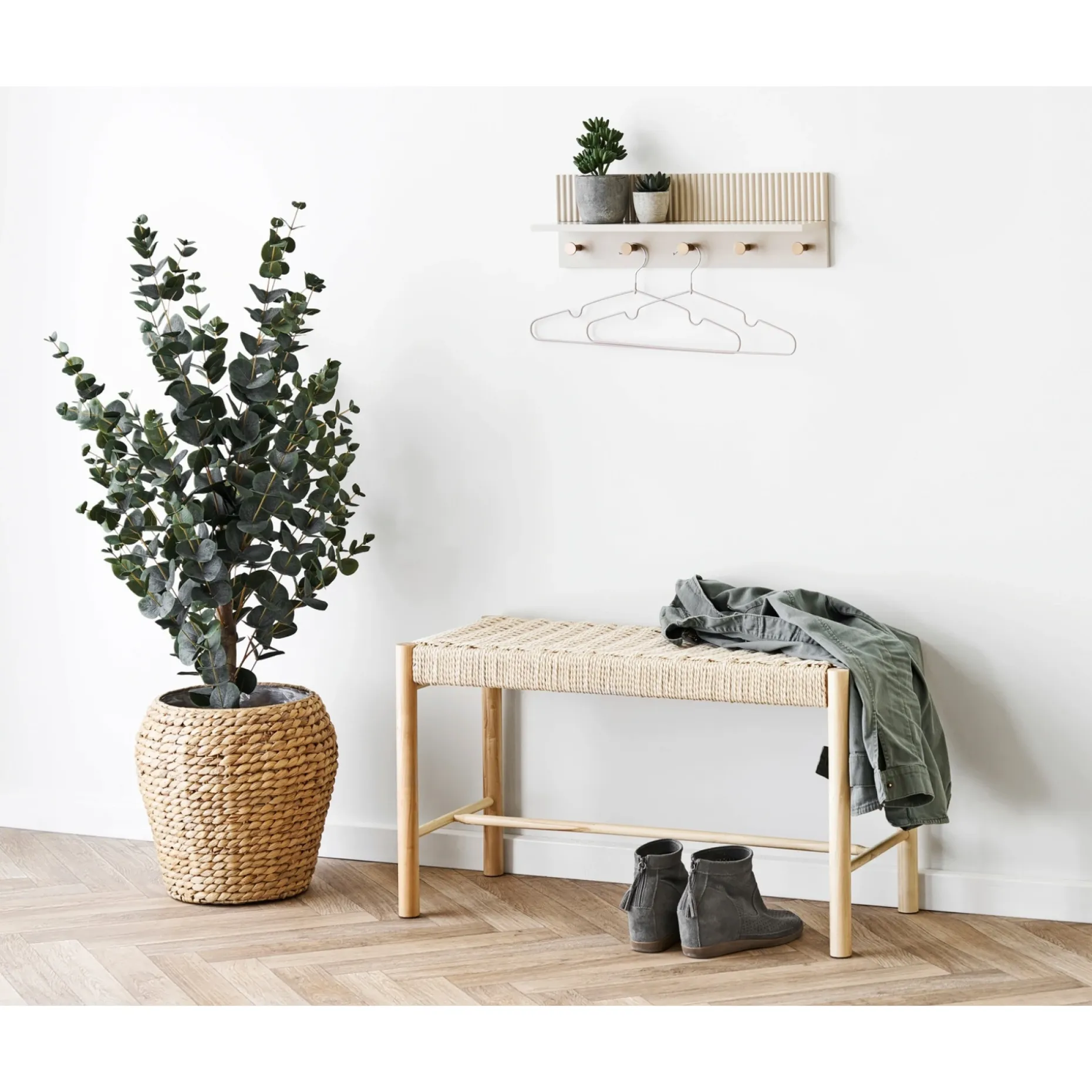 BOLIGINTERIØR NOVA BÆNK POPPEL 35 X 80 CM