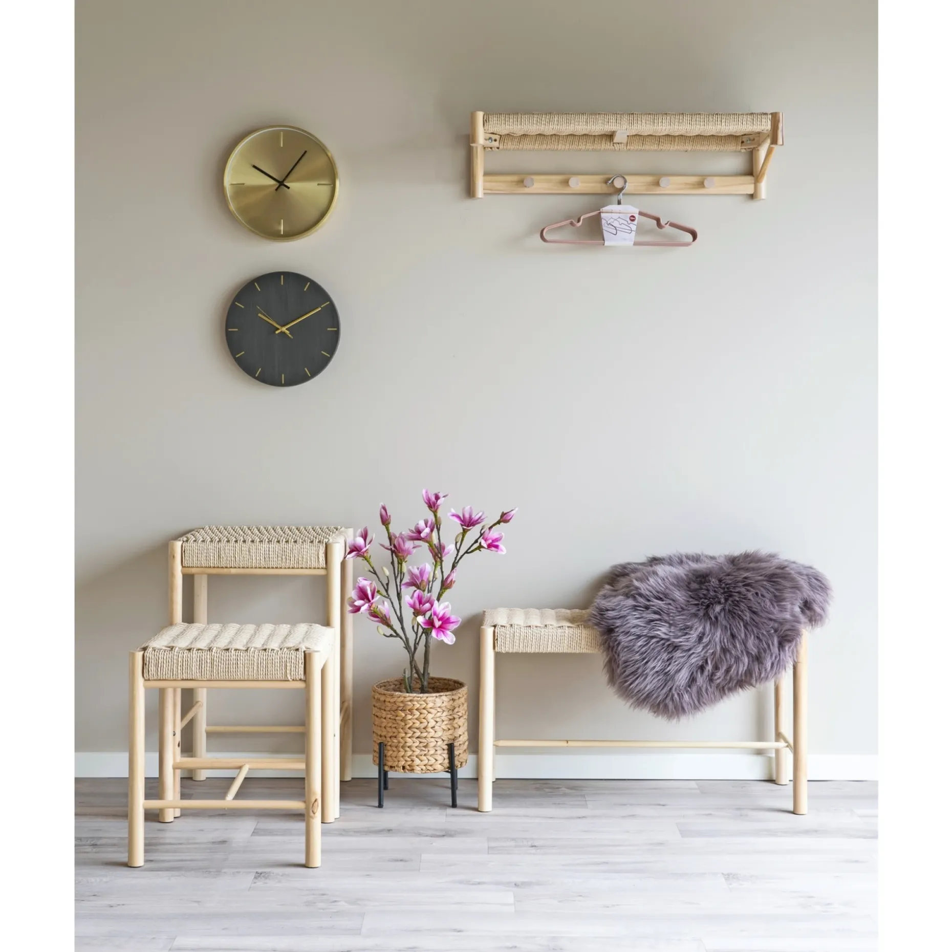BOLIGINTERIØR NOVA BÆNK POPPEL 35 X 80 CM