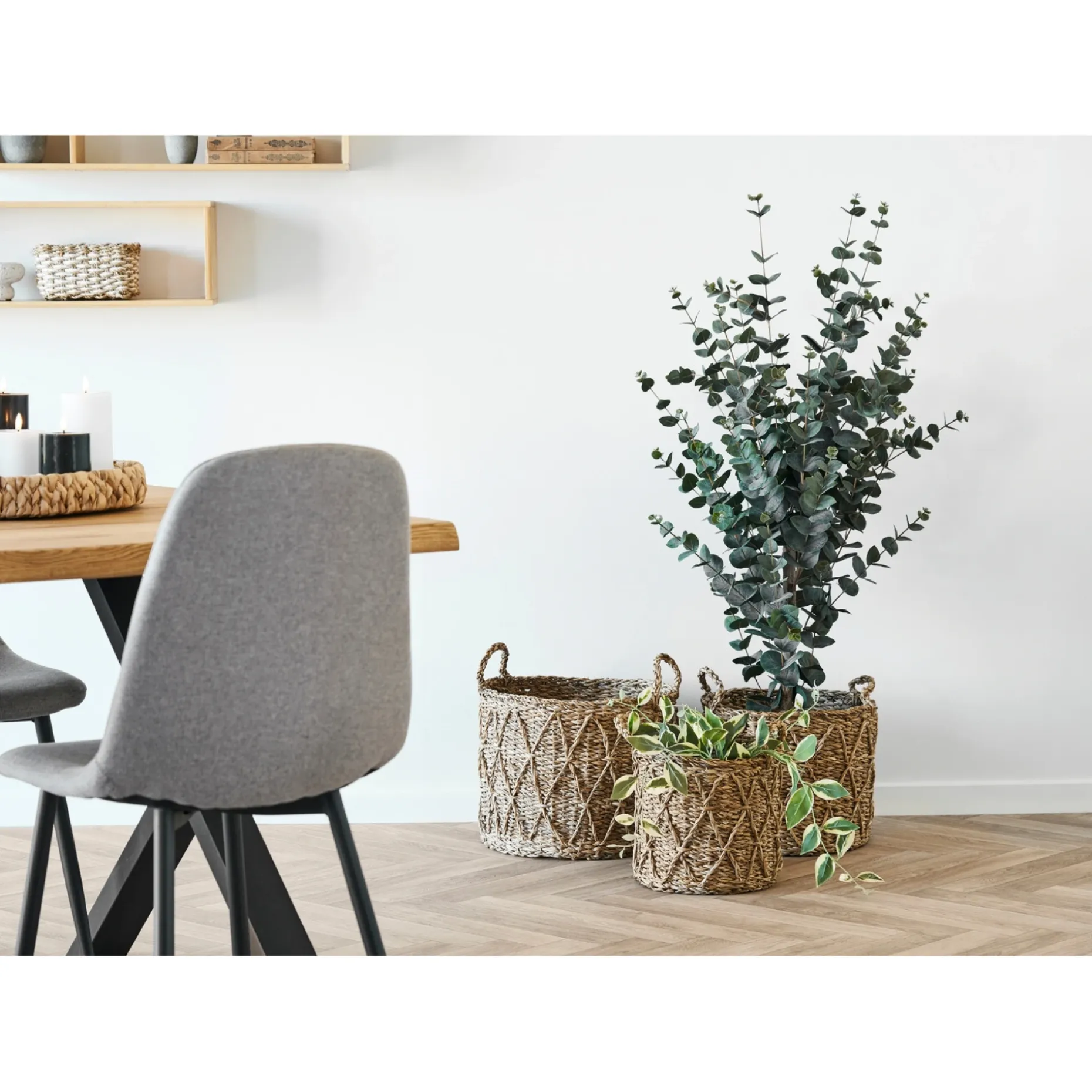BOLIGINTERIØR VOKSBLOMST KUNSTIG PLANTE 33 CM