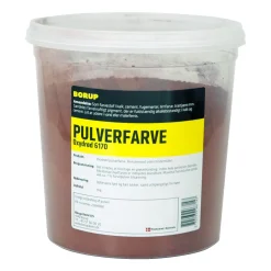 BORUP 6170 OXYDFARVE 1 KG RØD