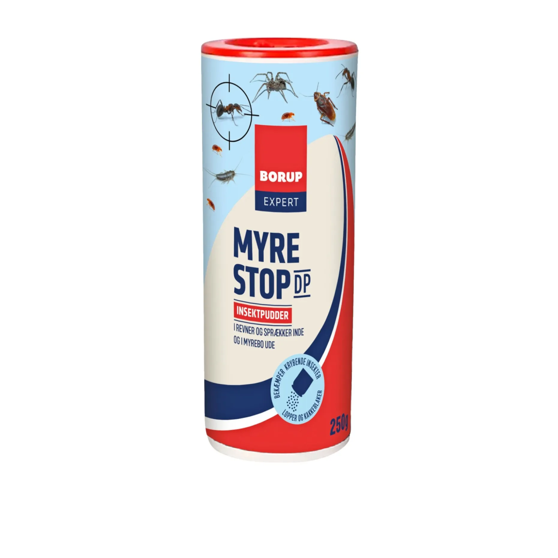 BORUP EXPERT MYREPUDDER 250GR