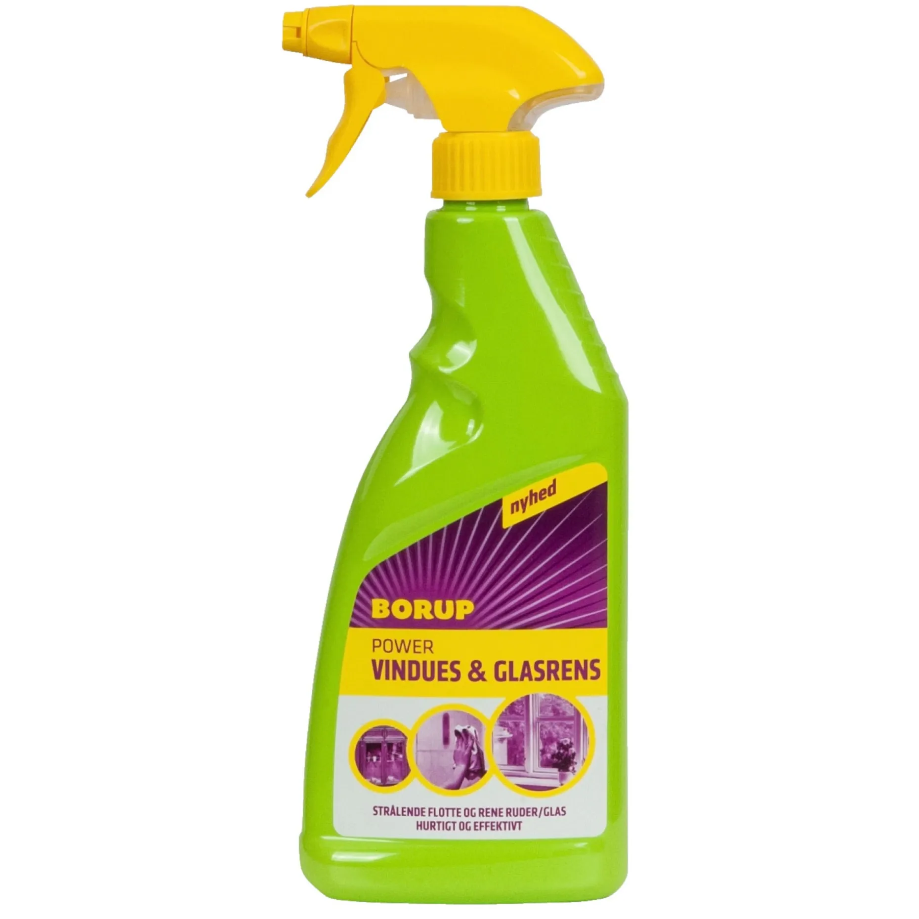 BORUP POWER VINDUE & GLASRENS 500 ML