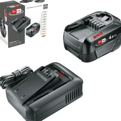 BOSCH 1600A031T6 BATTERI OG LADER 18V 4 AH