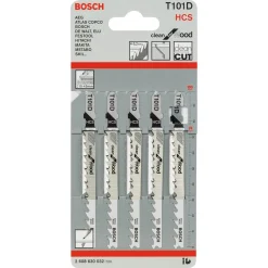 BOSCH BOSCH T101D STIKSAVSKLINGE 5 STK