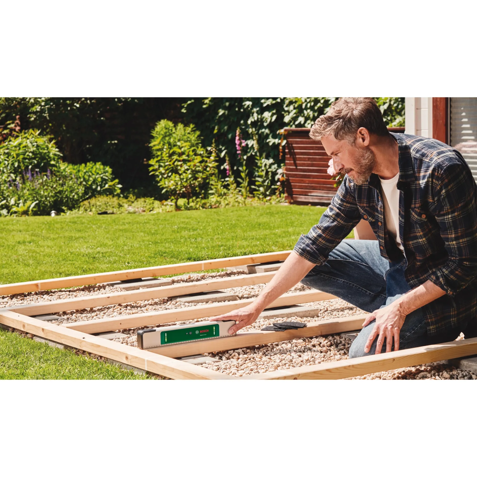 BOSCH DIGITALT VATERPAS 40 CM 3 LIBELLER