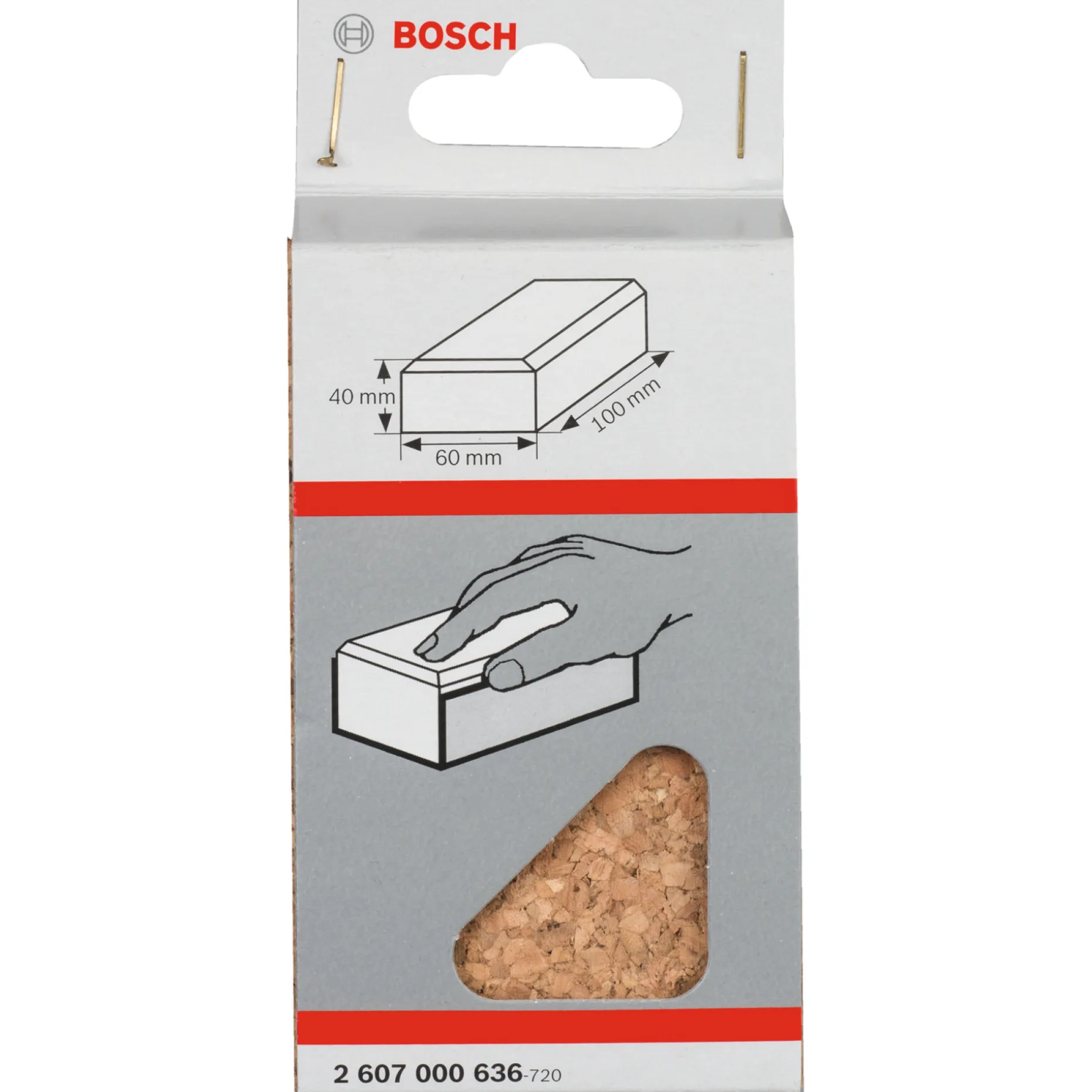 BOSCH KORK LILLE SLIBEKLODS