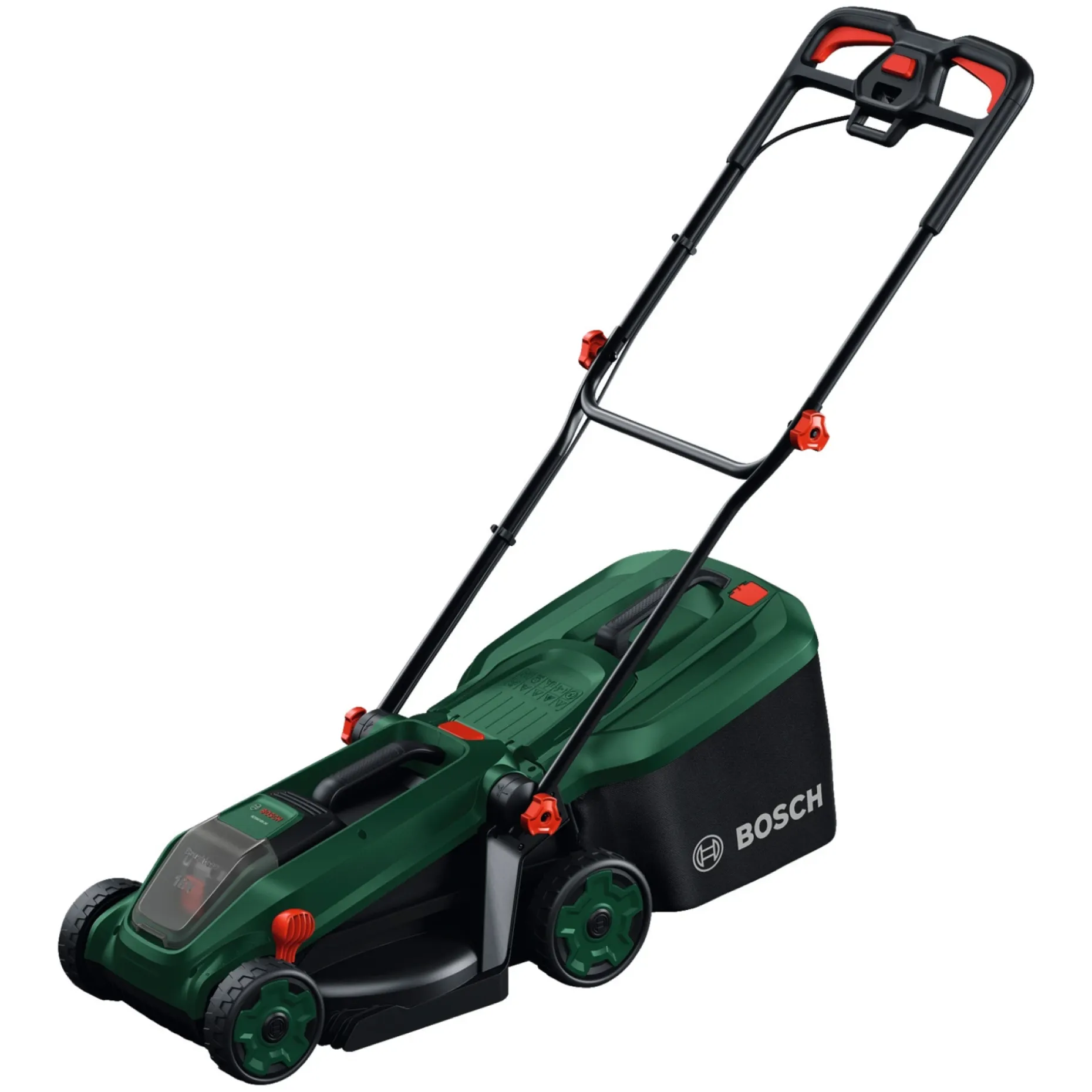 BOSCH PLÆNEKLIPPER AKKU 18,0 V MED BATTERI OG LADER