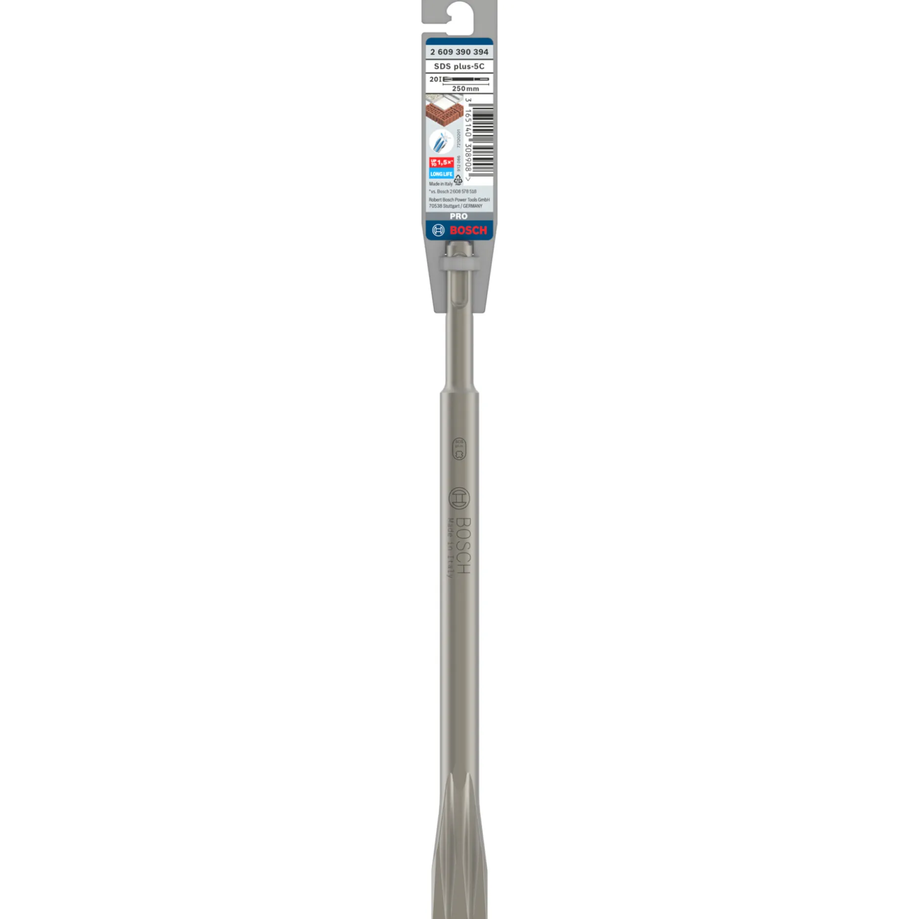 BOSCH SDS PLUS FLADMEJSEL SDS PLUS 16X344X47 MM
