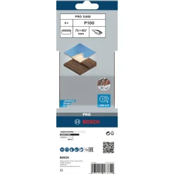 BOSCH 75X457MM SLIBEBÅND 100 3 STK
