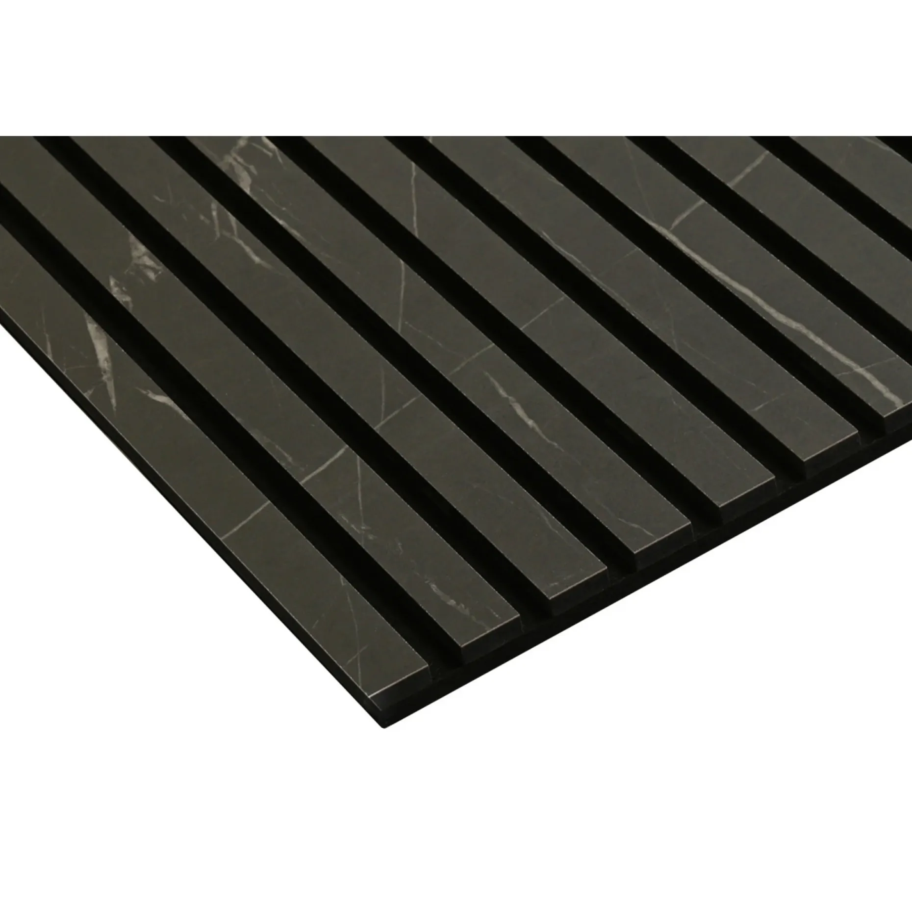 BY VENØ AKUSTIKPANEL MARMOR SORT 20 X 600 X 2400 MM