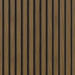 BY VENØ BRANDHÆMMENDE AKUSTIKPANEL VALNØD 21 X 600 X 2480 MM