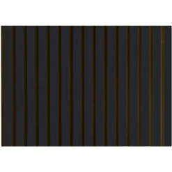 BY VENØ SVANEMÆRKET AKUSTIK-LINOLEUMSPANEL SORT 23 X 600 X 2400 MM