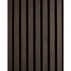 BY VENØ SVANEMÆRKET AKUSTIKPANEL UBEHANDLET RØGET EG 19 X 600 X 2400 MM