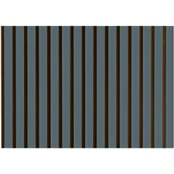 BY VENØ SVANEMÆRKET AKUSTIK-LINOLEUMSPANEL SMOKEY BLUE 23 X 600 X 2400 MM
