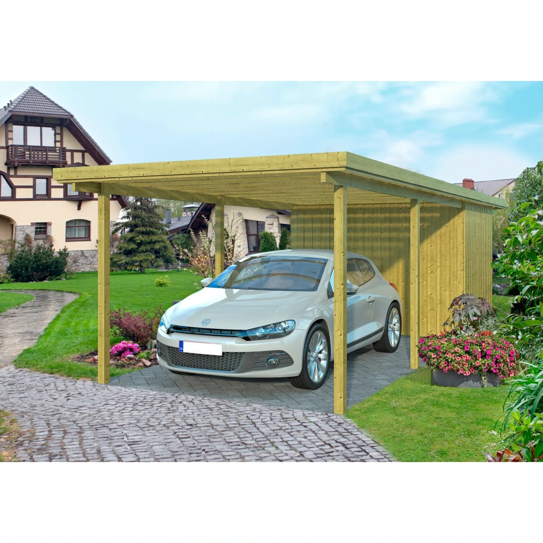 BYG-SELV LYNGE 1.1 CARPORT 25 M2